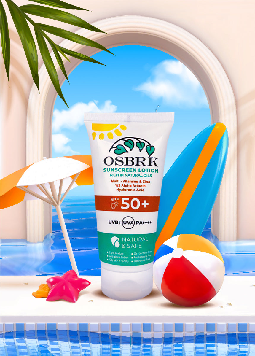 SPF 50 + | صن سكرين بمواد طبيعية